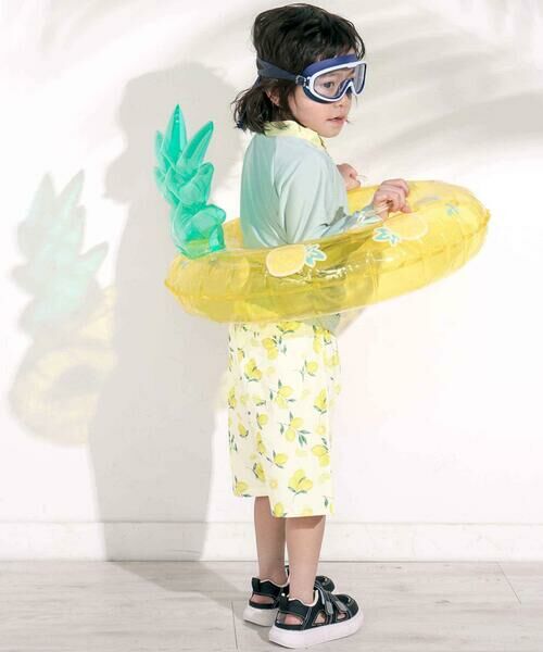 SLAP SLIP / スラップ スリップ 水着・スイムグッズ | 【お揃い】はたらくくるまうみのいきものフルーツ総柄パンツ型スイムウェア(90~130cm) | 詳細22