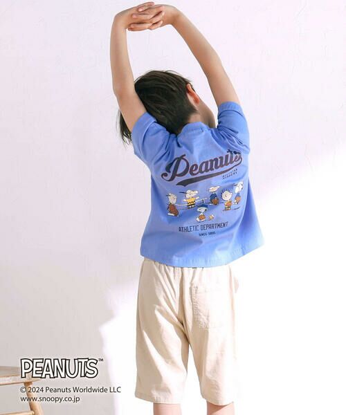 SLAP SLIP / スラップ スリップ Tシャツ | 【PEANUTS×SLAP SLIP】ピーナッツの仲間たちバックプリントTシャツ(80~130cm) | 詳細6