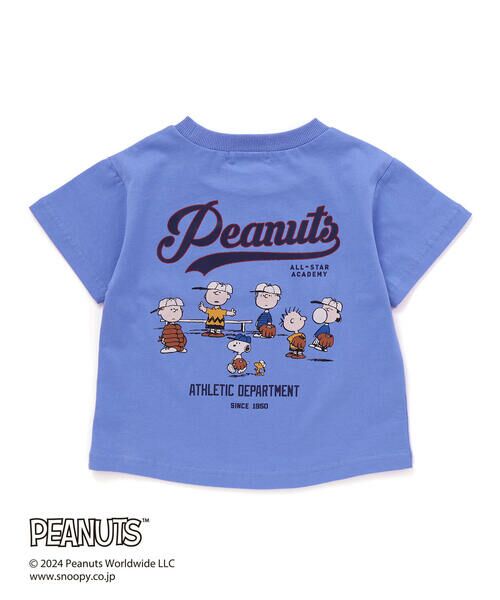 SLAP SLIP / スラップ スリップ Tシャツ | 【PEANUTS×SLAP SLIP】ピーナッツの仲間たちバックプリントTシャツ(80~130cm) | 詳細4