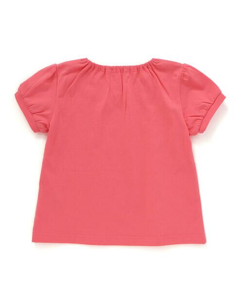 SLAP SLIP / スラップ スリップ Tシャツ | スカラップ襟後ろゴム無地ボーダーTシャツ(80~130cm) | 詳細7