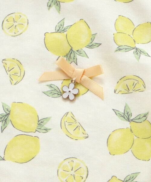 SLAP SLIP / スラップ スリップ Tシャツ | 【お揃い】アイスチェリーレモン総柄フリル袖Tシャツ(80~130cm) | 詳細17