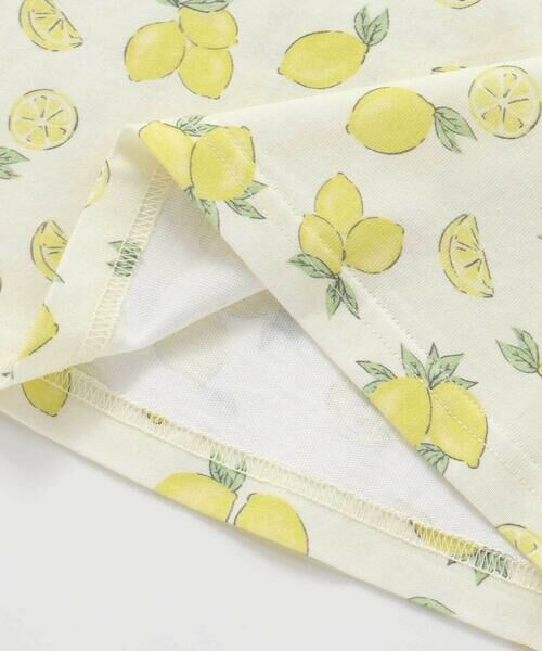 SLAP SLIP / スラップ スリップ Tシャツ | 【お揃い】アイスチェリーレモン総柄フリル袖Tシャツ(80~130cm) | 詳細19