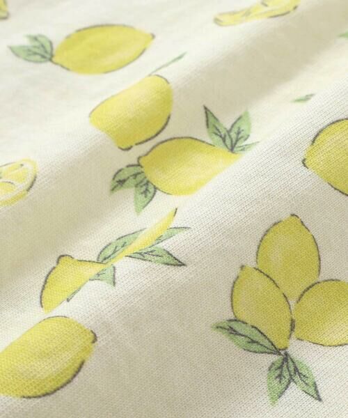 SLAP SLIP / スラップ スリップ Tシャツ | 【お揃い】アイスチェリーレモン総柄フリル袖Tシャツ(80~130cm) | 詳細20