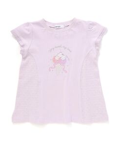 SLAP SLIP / スラップ スリップ Tシャツ | ピアノアイスサイド切り替えAラインTシャツ(80~130cm)