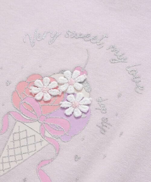 SLAP SLIP / スラップ スリップ Tシャツ | ピアノアイスサイド切り替えAラインTシャツ(80~130cm) | 詳細13