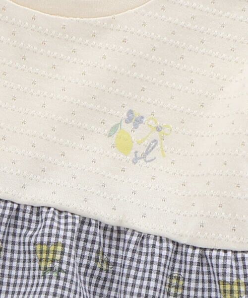 SLAP SLIP / スラップ スリップ Tシャツ | 【お揃い】レモンイチゴフルーツ柄ティアードチュニック(80~130cm) | 詳細16