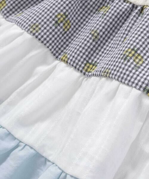 SLAP SLIP / スラップ スリップ Tシャツ | 【お揃い】レモンイチゴフルーツ柄ティアードチュニック(80~130cm) | 詳細17