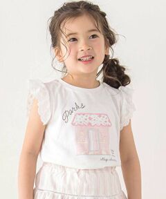 SLAP SLIP / スラップ スリップ Tシャツ | スイーツショップクマドレスヨーロッパモチーフ刺しゅうTシャツ(80~130cm)