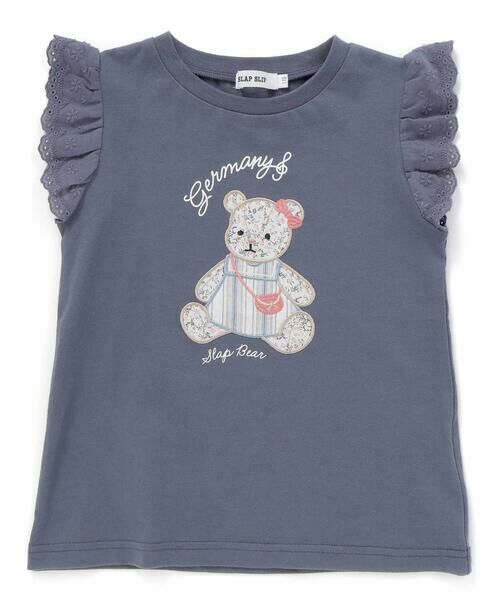 SLAP SLIP / スラップ スリップ Tシャツ | スイーツショップクマドレスヨーロッパモチーフ刺しゅうTシャツ(80~130cm) | 詳細8