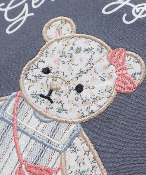 SLAP SLIP / スラップ スリップ Tシャツ | スイーツショップクマドレスヨーロッパモチーフ刺しゅうTシャツ(80~130cm) | 詳細13