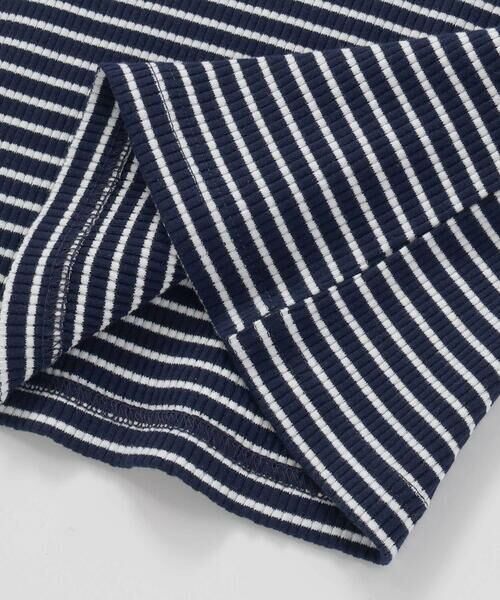 SLAP SLIP / スラップ スリップ Tシャツ | リボン襟マリン風ボーダーTシャツ(80~130cm) | 詳細14