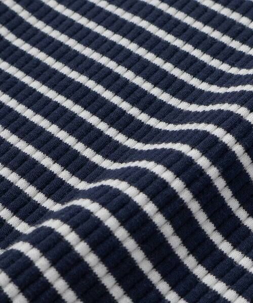 SLAP SLIP / スラップ スリップ Tシャツ | リボン襟マリン風ボーダーTシャツ(80~130cm) | 詳細15