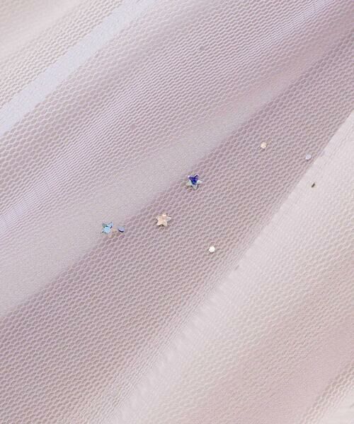 SLAP SLIP / スラップ スリップ Tシャツ | キラキラチュール切り替え肩あきトップス(80~130cm) | 詳細9