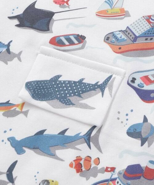 SLAP SLIP / スラップ スリップ Tシャツ | 海の生き物恐竜のりもの仕掛けめくる知育フリップTシャツ(80~130cm) | 詳細4