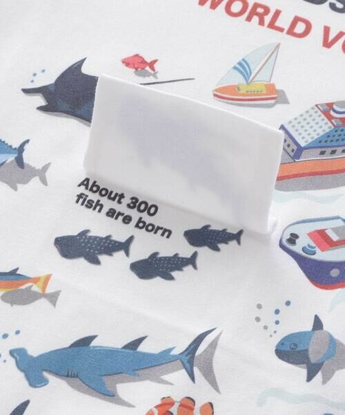 SLAP SLIP / スラップ スリップ Tシャツ | 海の生き物恐竜のりもの仕掛けめくる知育フリップTシャツ(80~130cm) | 詳細5