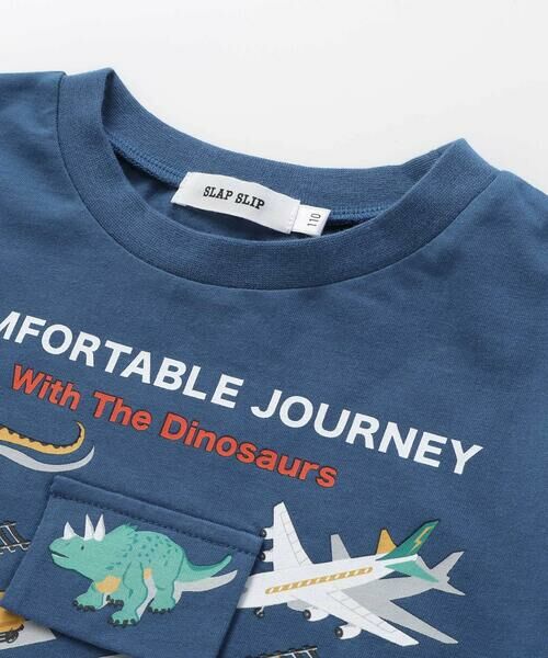 SLAP SLIP / スラップ スリップ Tシャツ | 海の生き物恐竜のりもの仕掛けめくる知育フリップTシャツ(80~130cm) | 詳細10