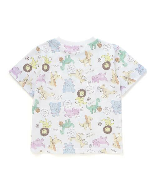 SLAP SLIP / スラップ スリップ Tシャツ | 【お揃い】くるまレモンいきもの総柄Tシャツ(80~130cm) | 詳細6