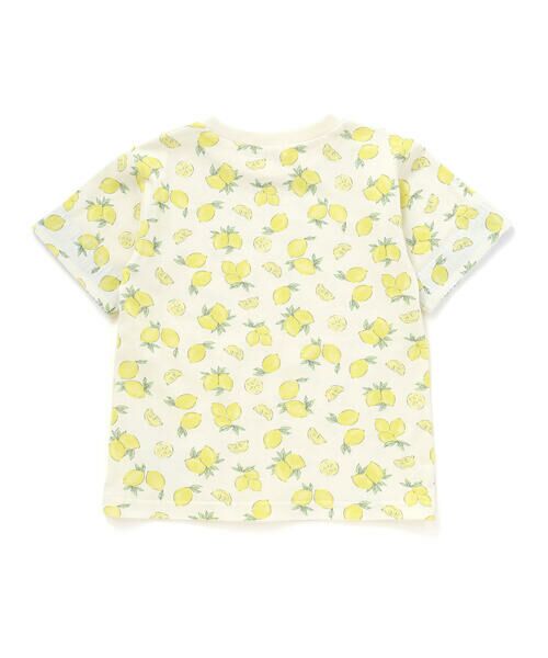 SLAP SLIP / スラップ スリップ Tシャツ | 【お揃い】くるまレモンいきもの総柄Tシャツ(80~130cm) | 詳細9