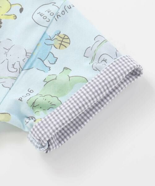 SLAP SLIP / スラップ スリップ Tシャツ | 【お揃い】くるまレモンいきもの総柄Tシャツ(80~130cm) | 詳細16