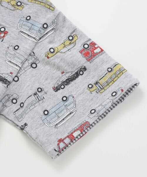 SLAP SLIP / スラップ スリップ Tシャツ | 【お揃い】くるまレモンいきもの総柄Tシャツ(80~130cm) | 詳細20