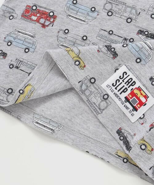 SLAP SLIP / スラップ スリップ Tシャツ | 【お揃い】くるまレモンいきもの総柄Tシャツ(80~130cm) | 詳細23