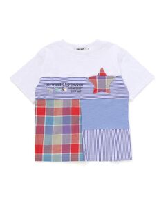 SLAP SLIP / スラップ スリップ Tシャツ | 星ポケット切り替えTシャツ(80~130cm)