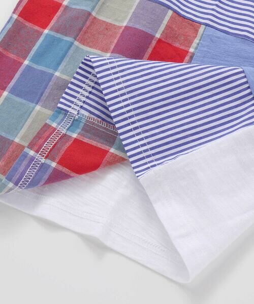 SLAP SLIP / スラップ スリップ Tシャツ | 星ポケット切り替えTシャツ(80~130cm) | 詳細7