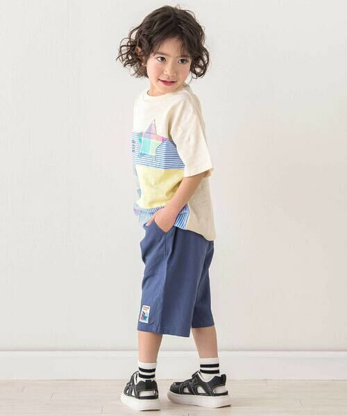 SLAP SLIP / スラップ スリップ Tシャツ | 星ポケット切り替えTシャツ(80~130cm) | 詳細11