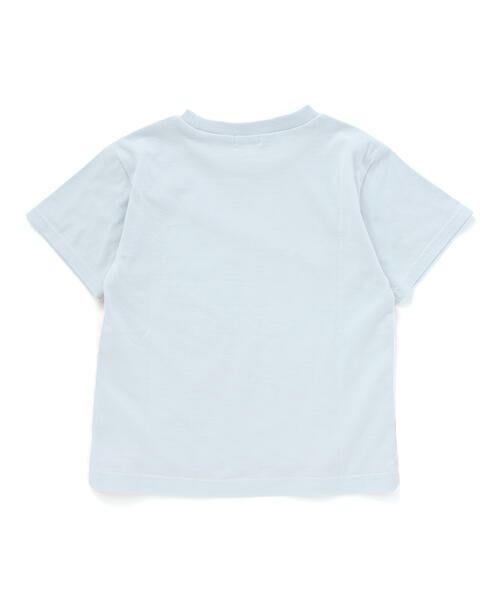 SLAP SLIP / スラップ スリップ Tシャツ | 切り替えはたらくくるまボーダープリント半袖Tシャツ(80~130cm) | 詳細6