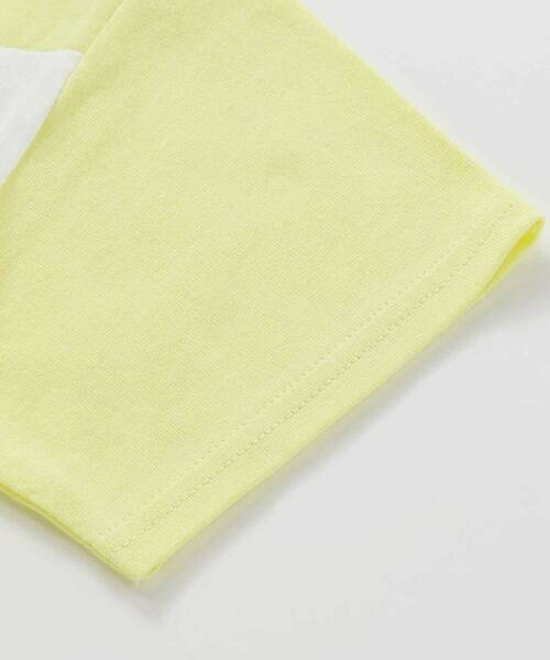 SLAP SLIP / スラップ スリップ Tシャツ | 切り替えはたらくくるまボーダープリント半袖Tシャツ(80~130cm) | 詳細10