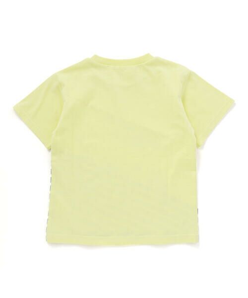 SLAP SLIP / スラップ スリップ Tシャツ | 切り替えはたらくくるまボーダープリント半袖Tシャツ(80~130cm) | 詳細8