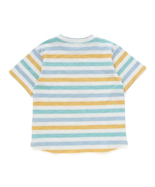 SLAP SLIP / スラップ スリップ Tシャツ | 【お揃い】ドイツイタリアフランスいろいろモチーフ無地ボーダー半袖Tシャツ(80~130cm) | 詳細13