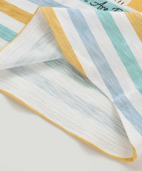 SLAP SLIP / スラップ スリップ Tシャツ | 【お揃い】ドイツイタリアフランスいろいろモチーフ無地ボーダー半袖Tシャツ(80~130cm) | 詳細16