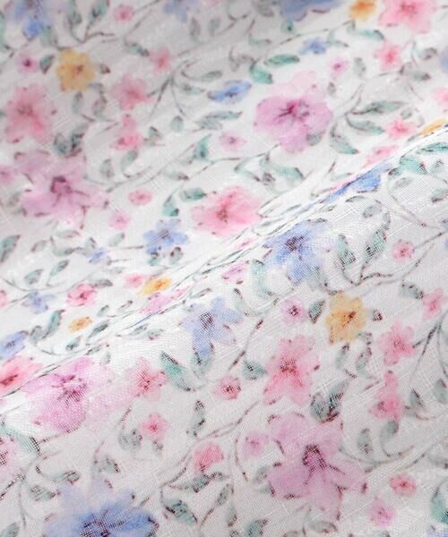 SLAP SLIP / スラップ スリップ ミニ丈・ひざ丈ワンピース | 花柄シフォンドッキングワンピース(80~130cm) | 詳細12