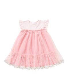 SLAP SLIP / スラップ スリップ ミニ丈・ひざ丈ワンピース | 裾フルーツ刺しゅうチュールワンピース(80~130cm)