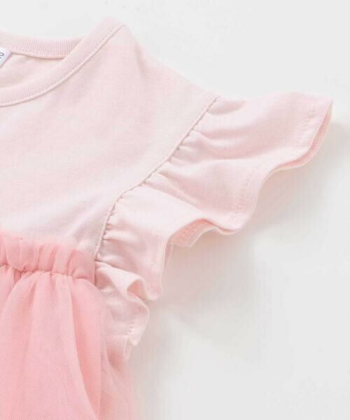 SLAP SLIP / スラップ スリップ ミニ丈・ひざ丈ワンピース | 裾フルーツ刺しゅうチュールワンピース(80~130cm) | 詳細4