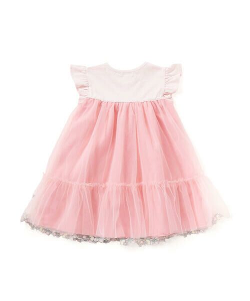 SLAP SLIP / スラップ スリップ ミニ丈・ひざ丈ワンピース | 裾フルーツ刺しゅうチュールワンピース(80~130cm) | 詳細2