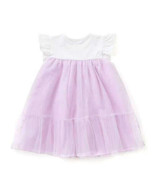 SLAP SLIP / スラップ スリップ ミニ丈・ひざ丈ワンピース | 裾フルーツ刺しゅうチュールワンピース(80~130cm) | 詳細18