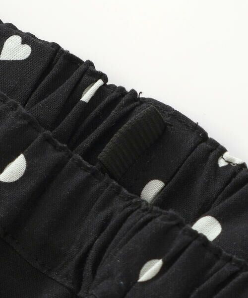 SLAP SLIP / スラップ スリップ セットアップ | 【接触冷感】バックリボントップス+裾ゴムボトムス隠しハートドットセットアップ(90~130cm) | 詳細22