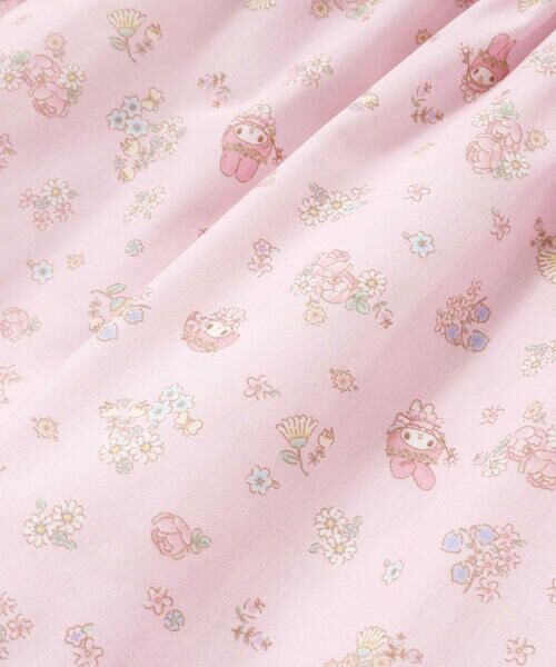 SLAP SLIP / スラップ スリップ シャツ・ブラウス | 【マイメロディ&クロミ×SLAPSLIP】リボン付き総柄フレアチュニック(90~130cm) | 詳細5