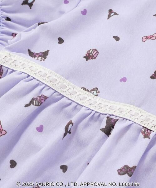 SLAP SLIP / スラップ スリップ シャツ・ブラウス | 【マイメロディ&クロミ×SLAPSLIP】リボン付き総柄フレアチュニック(90~130cm) | 詳細17