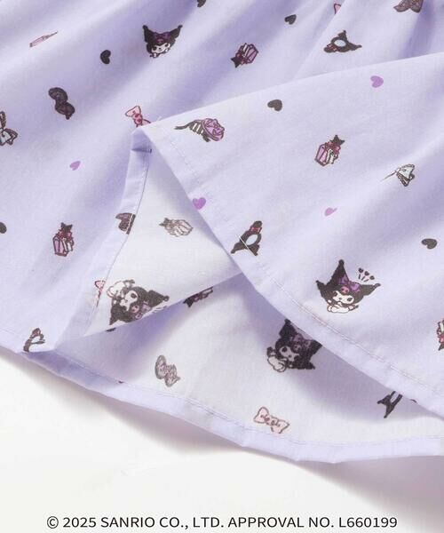 SLAP SLIP / スラップ スリップ シャツ・ブラウス | 【マイメロディ&クロミ×SLAPSLIP】リボン付き総柄フレアチュニック(90~130cm) | 詳細18