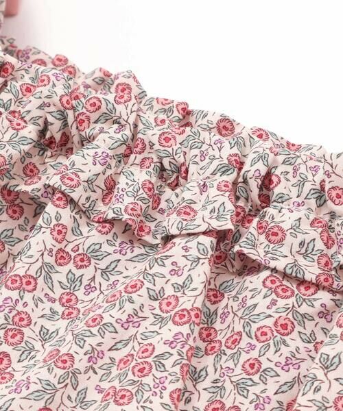 SLAP SLIP / スラップ スリップ シャツ・ブラウス | 肩リボン付き花柄チュニック(90~130cm) | 詳細10