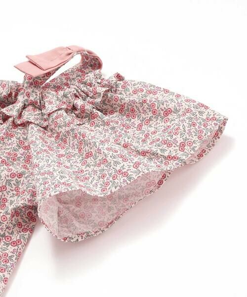 SLAP SLIP / スラップ スリップ シャツ・ブラウス | 肩リボン付き花柄チュニック(90~130cm) | 詳細11