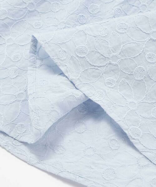 SLAP SLIP / スラップ スリップ シャツ・ブラウス | 袖レースクロシェ編みドッキングチュニック(80~130cm) | 詳細12