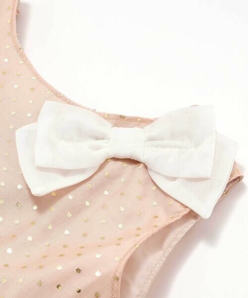 SLAP SLIP / スラップ スリップ シャツ・ブラウス | キラキラ箔プリントリボン付きバルーンオーガンジーブラウス(80~130cm) | 詳細11
