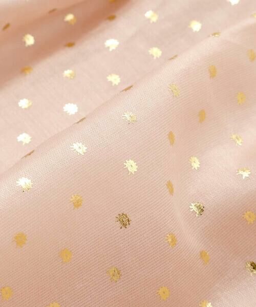 SLAP SLIP / スラップ スリップ シャツ・ブラウス | キラキラ箔プリントリボン付きバルーンオーガンジーブラウス(80~130cm) | 詳細15