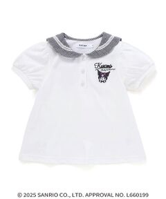 SLAP SLIP / スラップ スリップ ポロシャツ | 【マイメロディ＆クロミ×SLAPSLIP】耳付きセーラー襟パフスリーブポロシャツ(90~130cm)