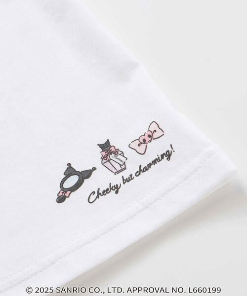 SLAP SLIP / スラップ スリップ ポロシャツ | 【マイメロディ＆クロミ×SLAPSLIP】耳付きセーラー襟パフスリーブポロシャツ(90~130cm) | 詳細5