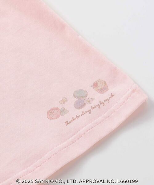 SLAP SLIP / スラップ スリップ ポロシャツ | 【マイメロディ＆クロミ×SLAPSLIP】耳付きセーラー襟パフスリーブポロシャツ(90~130cm) | 詳細18